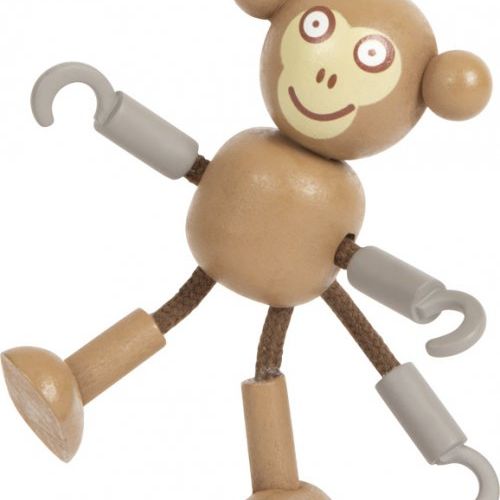 12412 small foot biegepuppen piraten figuren affe
