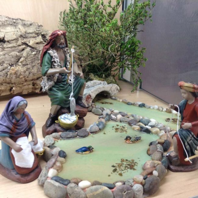 figuras de belén hechas a mano en alicante